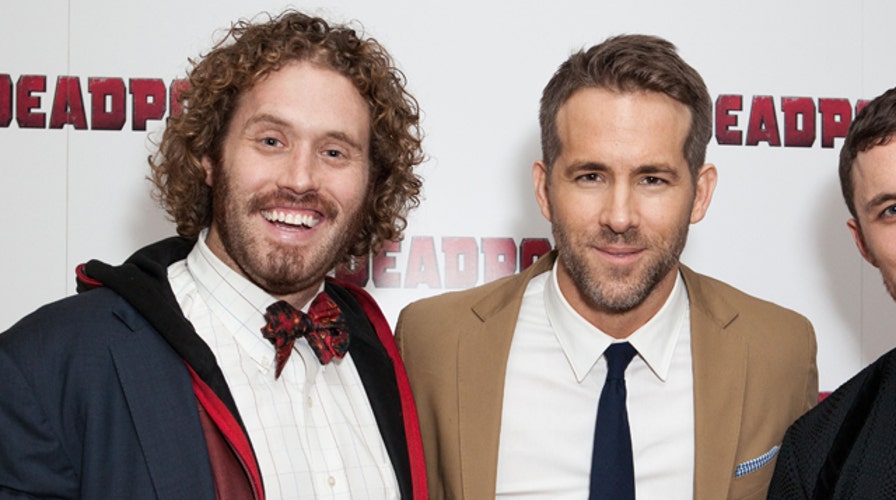 In the FOXlight: Ryan Reynolds and T.J. Miller of 'Deadpool'
