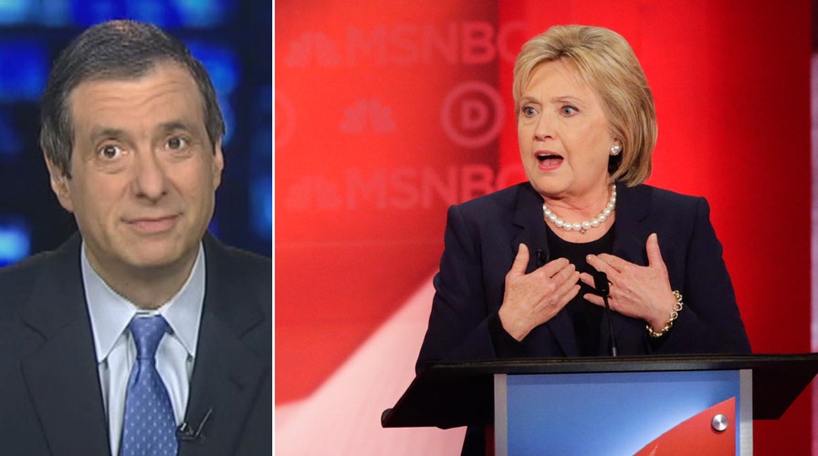 Kurtz: Hillary stops hiding from debates