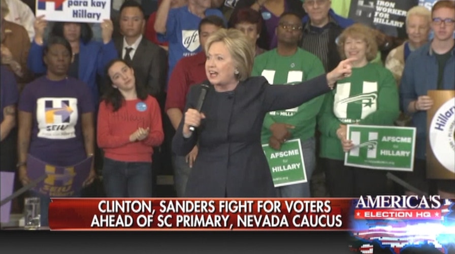 Clinton, Sanders fight for Latino vote in Nevada