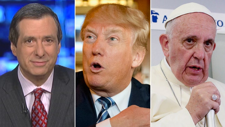 Kurtz: The Donald vs. The Pope