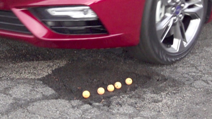 Car that can 'jump' potholes