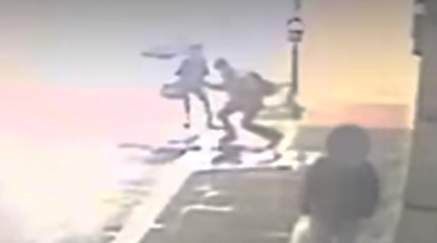 Woman jumps into traffic to avoid sexual assault