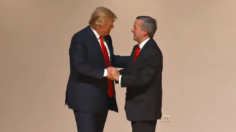 Alan Colmes and Pastor Robert Jeffress