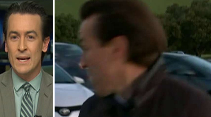 Fox Flash: Reporter dodges runaway car