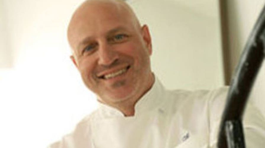 Alan Colmes and Tom Colicchio