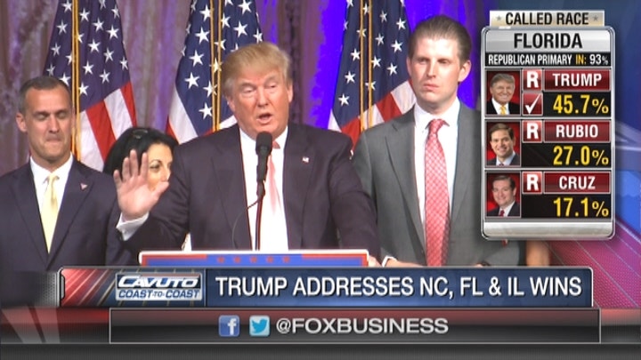 Super Tuesday II: Trump takes conciliatory tone 