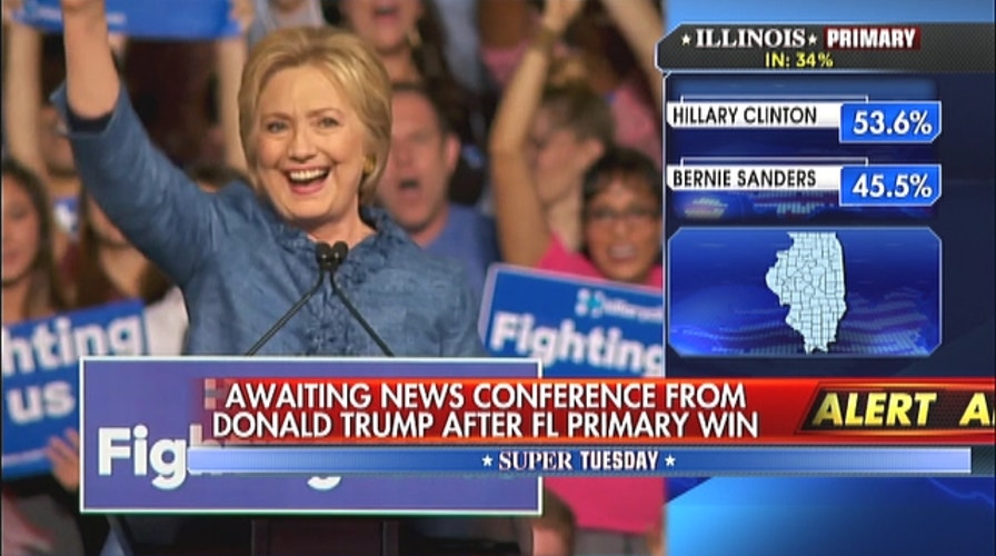 Hillary Clinton sweeps 2nd Super Tuesday