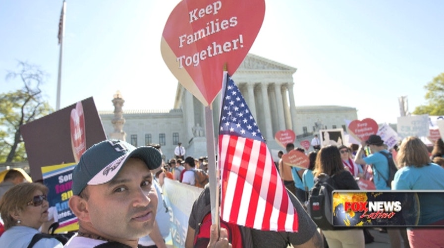 Justices hear dispute over Obama immigration action