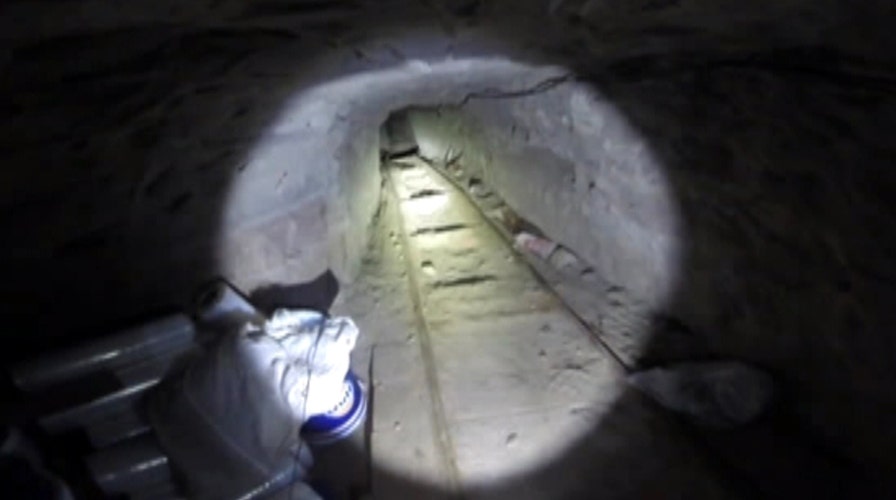A look inside the tunnel found under the US-Mexico border 