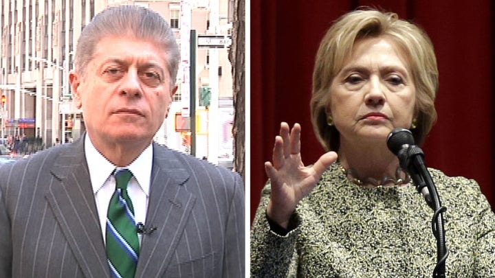Napolitano: Indictment or not, Hillary faces catastrophe