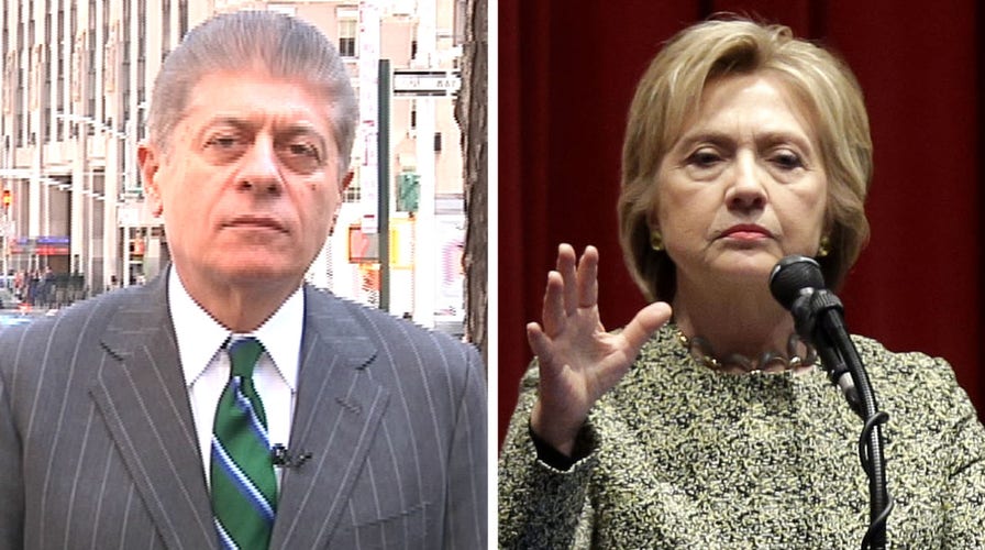 Napolitano: Indictment or not, Hillary faces catastrophe