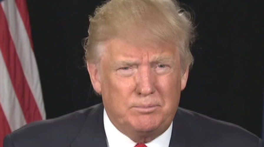 Trump criticizes Clinton's 'reservation statement'