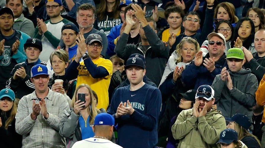 Ballparks are filling up baseball fans and at a record pace