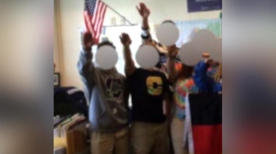 High school principal apologizes for students' Nazi salute