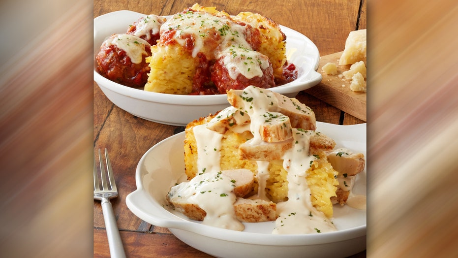 Olive Garden Unveils Larger Than Life Spaghetti Pies Fox News