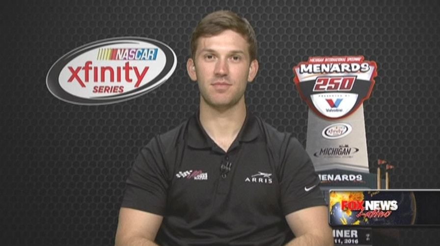 Daniel Suarez makes NASCAR history