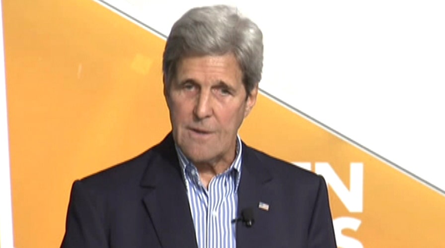 Kerry says ISIS targets airports because they're 'desperate'