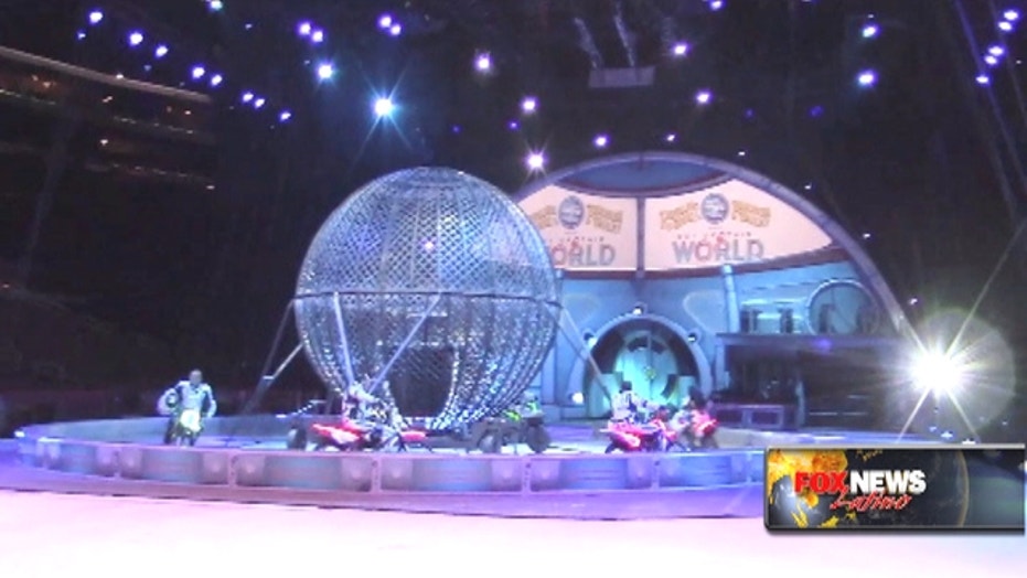Ringling Bros. circus uses spaceage technology to keep 19th century