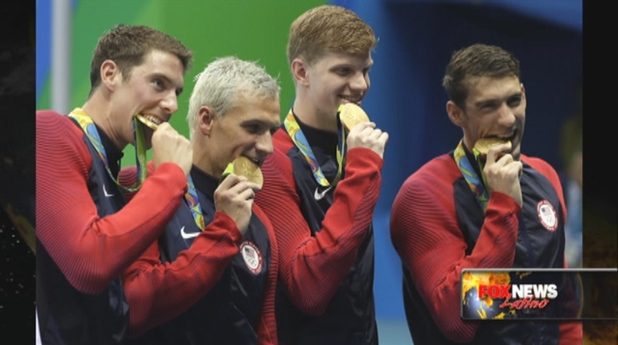 Ryan Lochte secures first medal in Rio