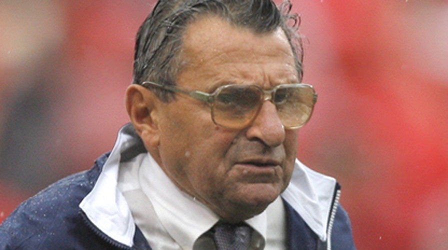 Joe Paterno feted despite Sandusky child sex abuse scandal