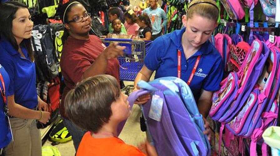 Shelling out some extra cash, as junior goes back to school