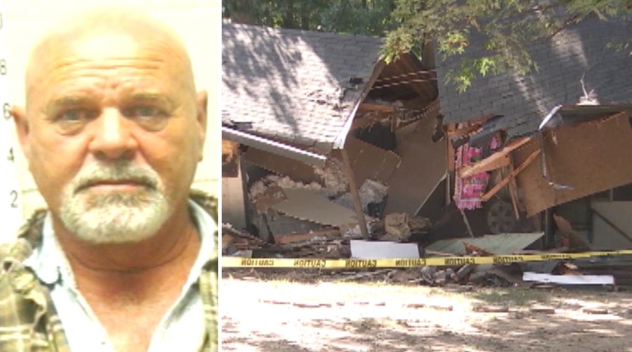 Feud allegedly leads to man bulldozing neighbor's home