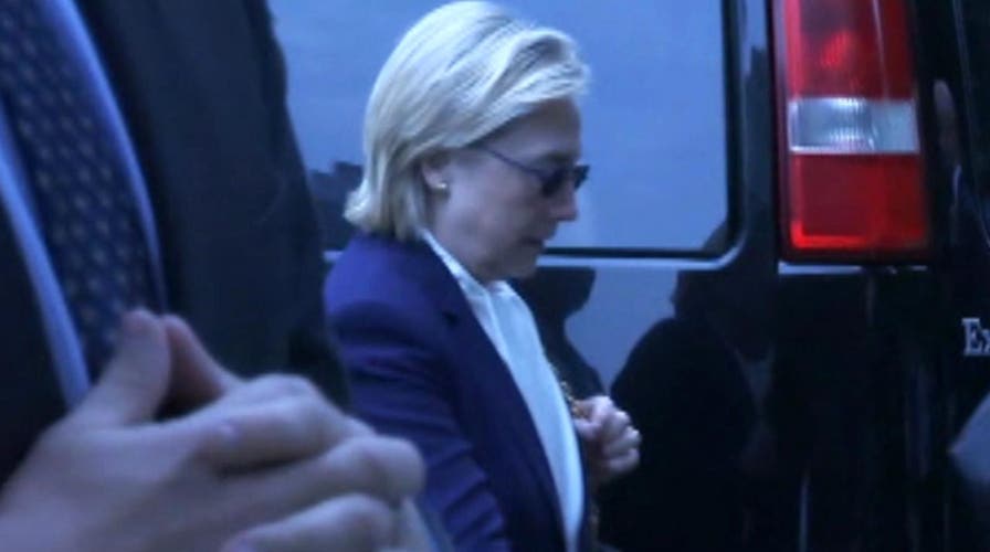 Hillary Clinton's health incident prompting talk of options