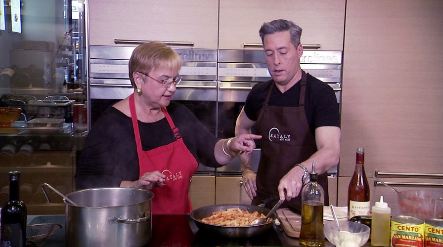 Lidia Bastianich Cooks Up Ziti Alla Norma