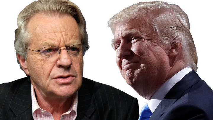 Jerry Springer: Trump belongs on my show