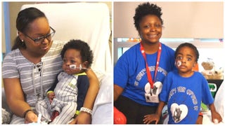 Mothers bond over double heart transplants - Fox News