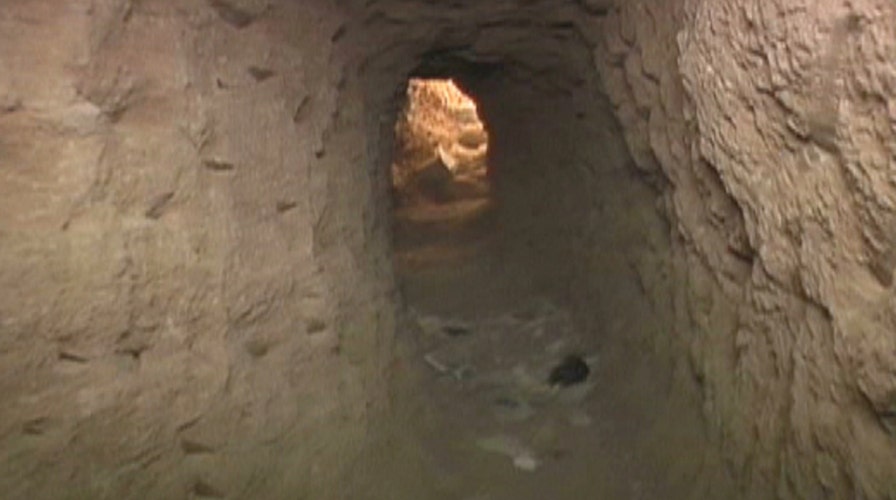 Exclusive look at ISIS tunnels