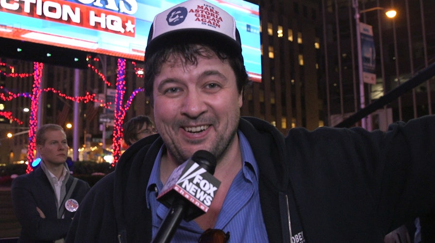 Trump ‘deplorables’ shed tears, rejoice in streets of NYC