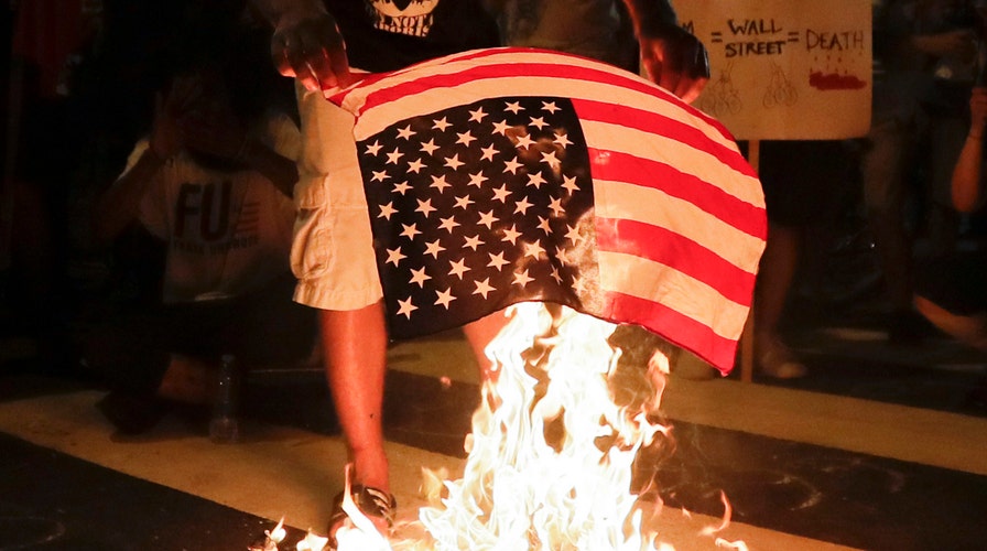 The discussion over flag burning rages on