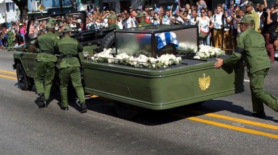 Fidel Castro buried in the city of Santiago