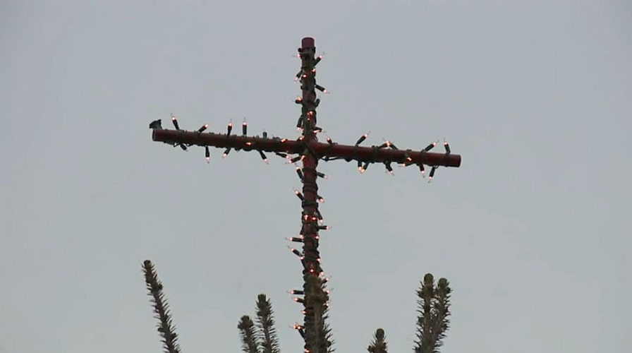 ACLU sues town over its Christmas display