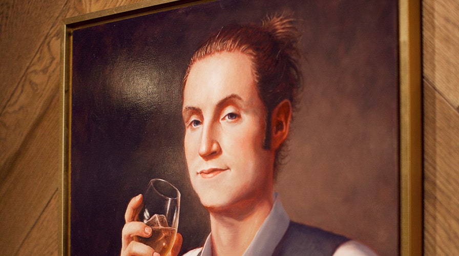 ‘Hot’ George Washington rocks a man bun