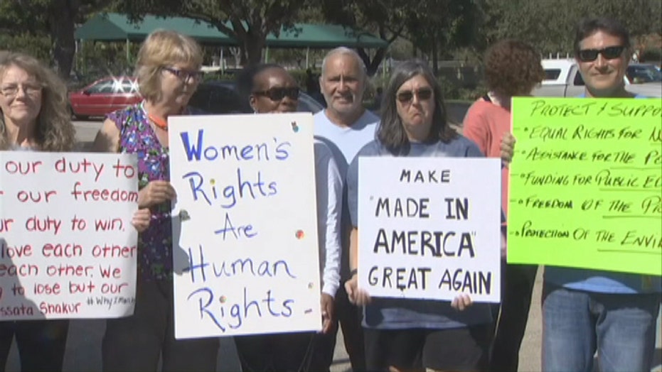 Hundreds Of Thousands Of Women Protest Against Trump Fox News
