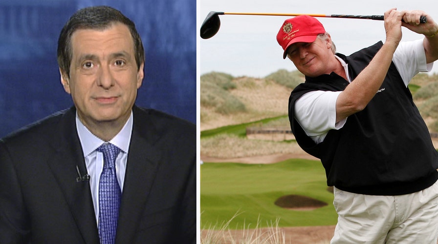 Kurtz: Press penalizes Trump over golf