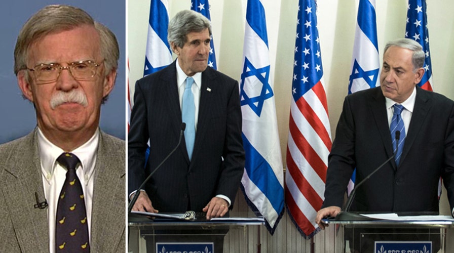 Bolton: Real Mideast peace agreement 'completely impossible'