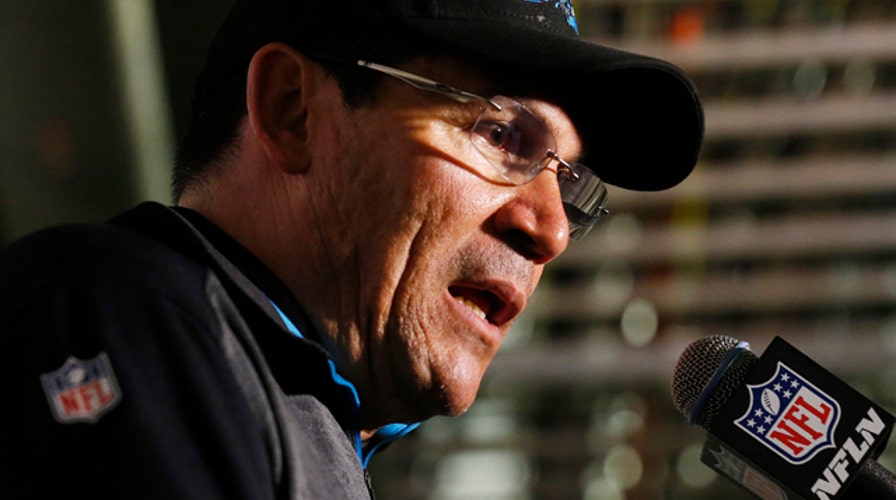 Carolina Panthers coach Ron Rivera's house catches fire