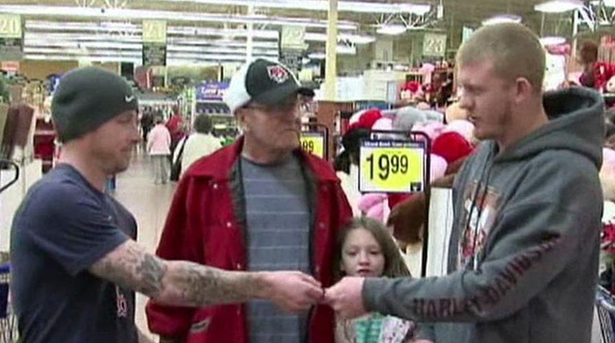 Vet donates playoff tickets to wounded warrior