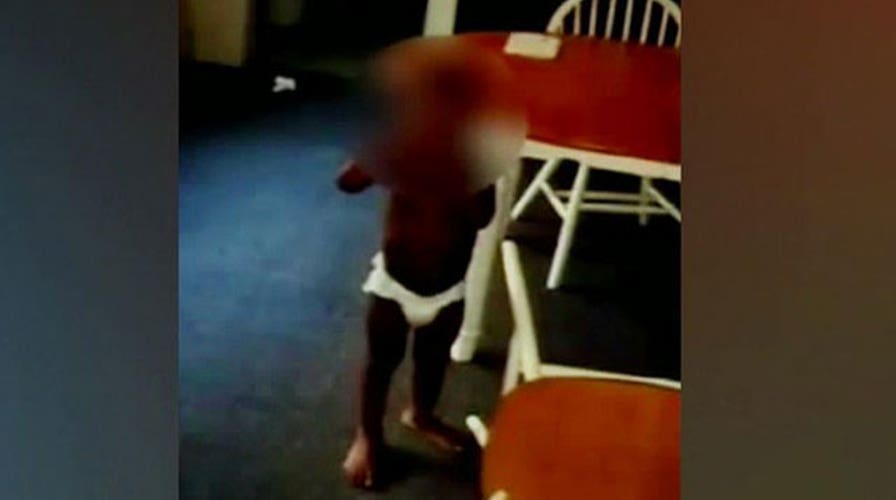 Swearing toddler taken into protective custody