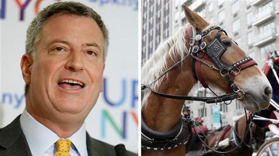 NYC Mayor Bill de Blasio taking the reins?