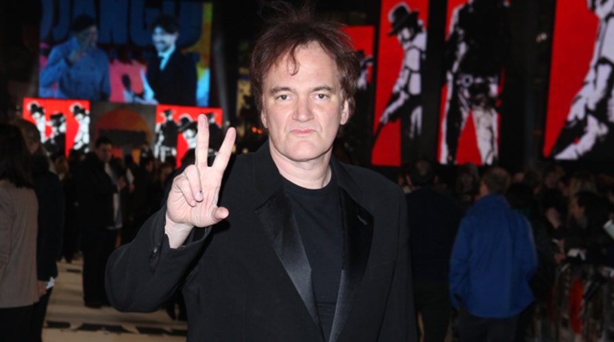 Tarantino flips out when asked about movie violence