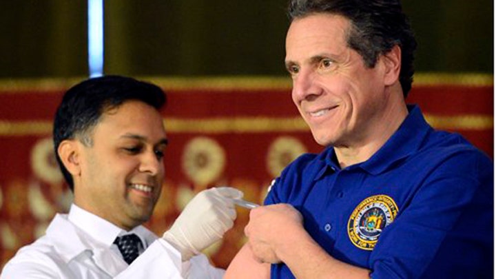NY Gov Cumomo declares health emergency over severe flu
