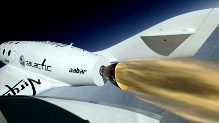 Stunning video of successful test flight for Virgin Galactic