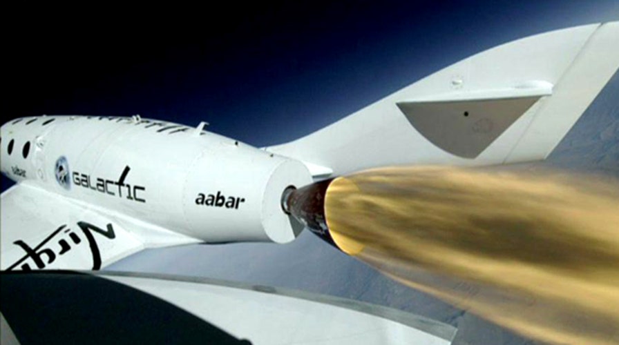 Stunning video of successful test flight for Virgin Galactic