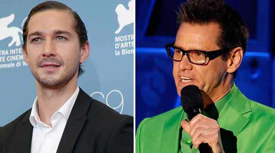 Shia LaBeouf un-retires to argue with Jim Carrey