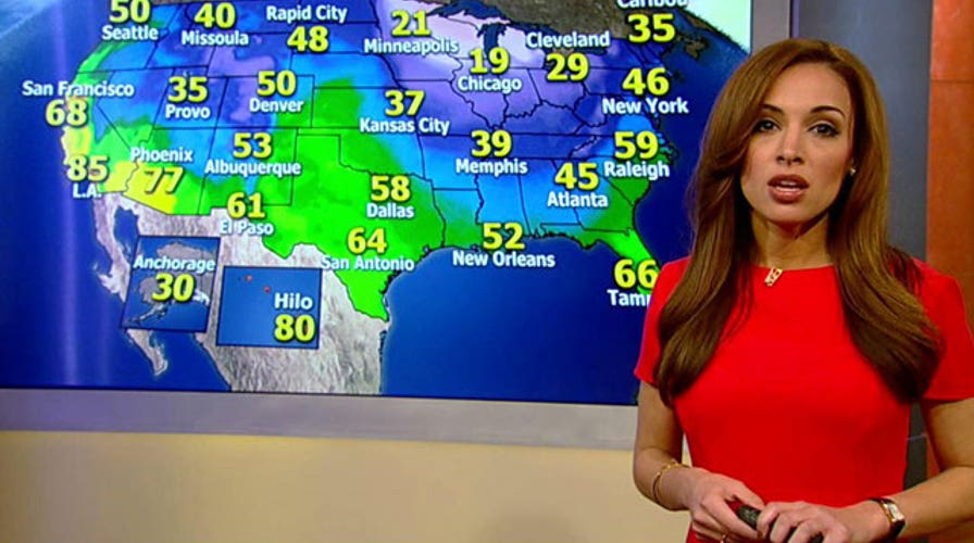 National forecast for Wednesday, January 15