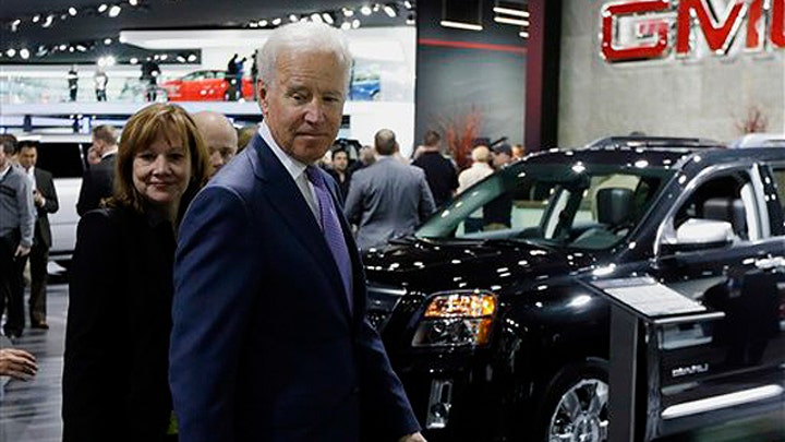 VP Biden touts 'Big Three' comeback at Detroit Auto Show